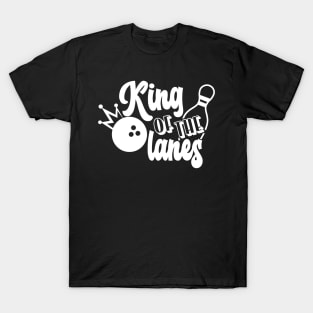 King of the bowling lanes T-Shirt